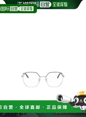 香港直邮Alexander McQueen 徽标平光镜 AM0338O