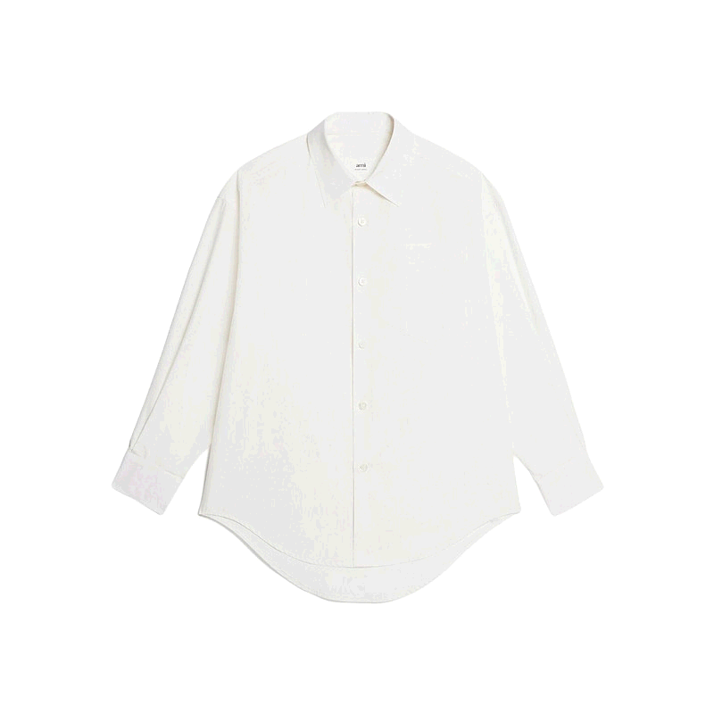香港直邮Ami Paris 长袖翻领衬衫 USH125CO0014.