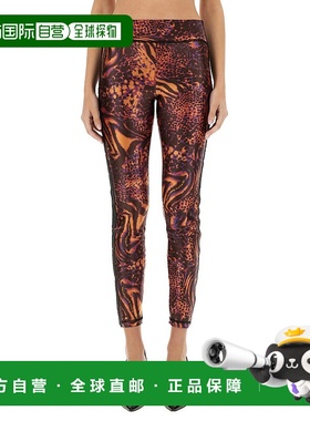 香港直邮Versace Jeans 范思哲 女士 印花打底裤 78HAC114JS43856