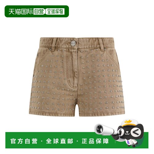 1h可退 香港直邮PINKO 女士短裤 106640A37GC88 SS2026 花色 腰带