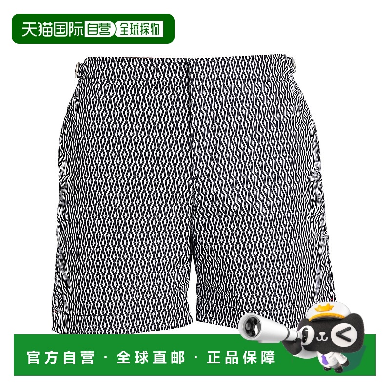 1h可退 香港直邮Orlebar Brown 男士 泳裤 white白色 舒适时尚