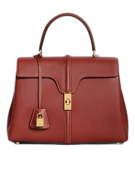 香港直邮Celine 思琳 女士 徽标单肩包 187373BF9经典中号