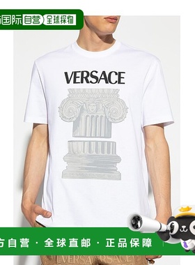 香港直邮Versace 短袖T恤 10102291A07449范思哲男装