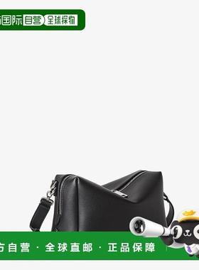 1h可退 欧洲直邮FENDI（2025）Fendi Lui中号黑色皮包斜挎包