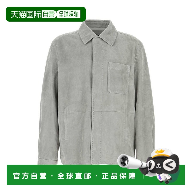 1h可退 香港直邮LOEWE 罗意威 男士 Anagram 壓花皮革外套 H526Y3