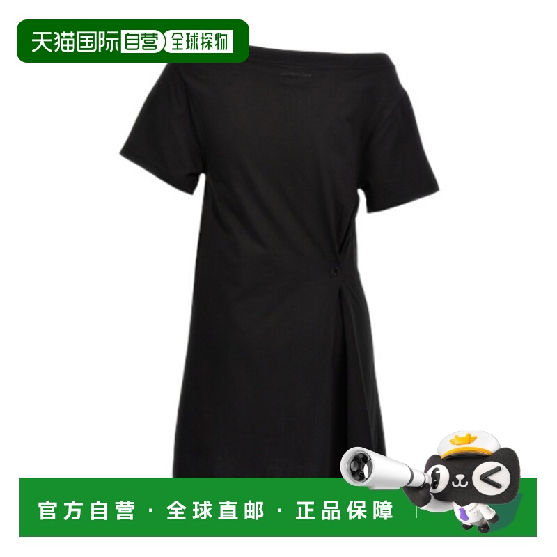 香港直邮Courreges 短袖开叉连衣裙 224JRO420JS0107
