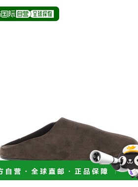 香港直邮The Row 男士 Hudson 绒面革便鞋 F2118L302拖鞋