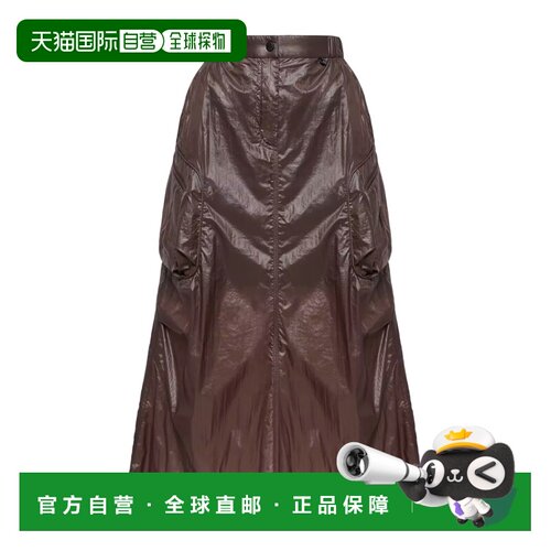 香港直邮Moncler 工装中长裙 L10932D00009598LY半身裙a字裙