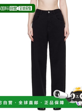 香港直邮Mm6 Maison Margiela 马丁 马吉拉 MM6 女士 黑色 Wide-L