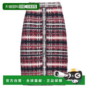付款1h内可退 香港直邮Thom Browne 汤姆 布朗 女士 中长半身裙