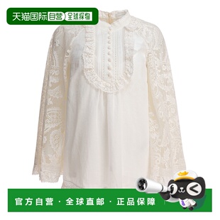 1h可退 香港直邮ZIMMERMANN 女士 ASCENSION 蕾丝拼接长衫 3421TS