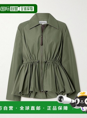 香港直邮1h可退 LOEWE 罗意威 女士 夹克 S359Y02XEB green绿色