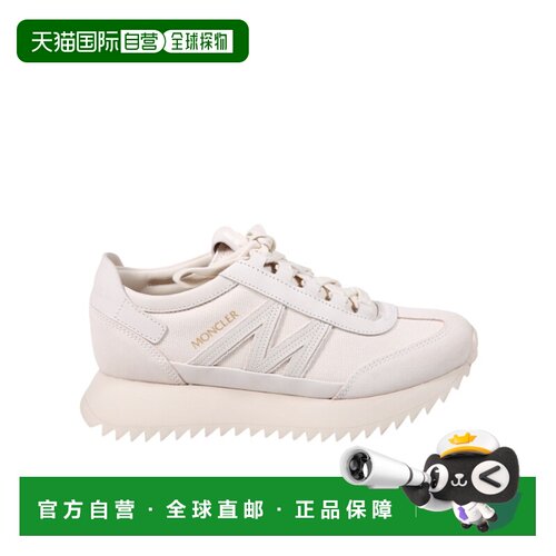 1h可退 香港直邮Moncler/盟可睐 女士 圆头低帮运动鞋 26SS厚底