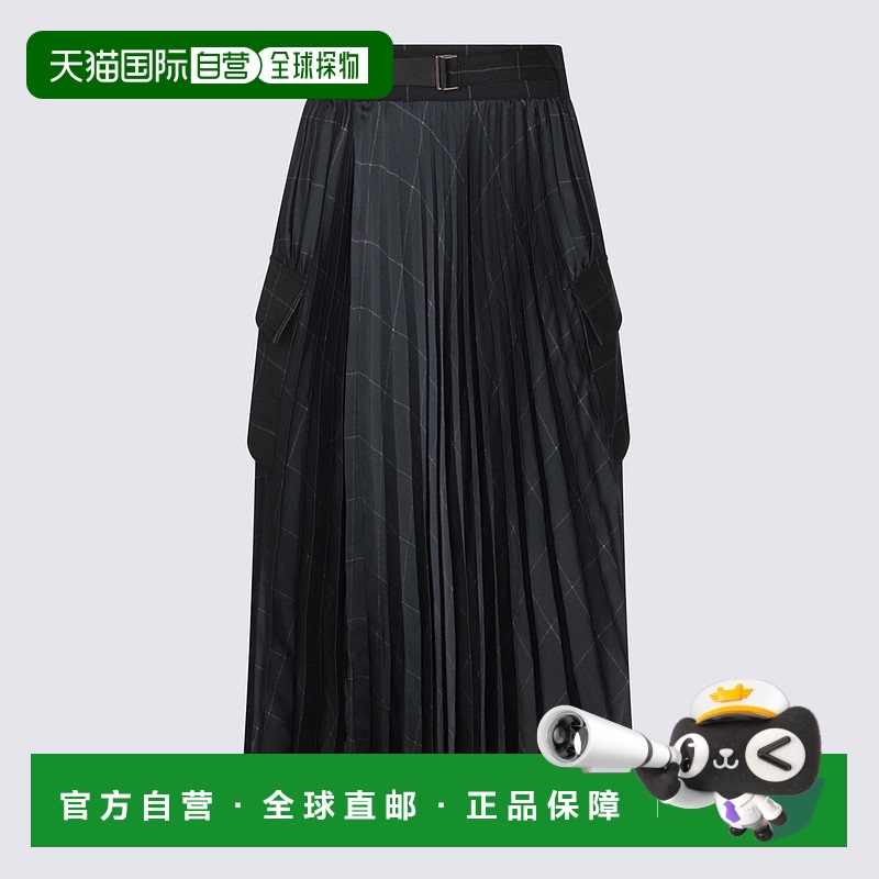 1h可退 欧洲直邮SACAI 女士半身裙 休闲百搭潮流时尚舒适女装2407