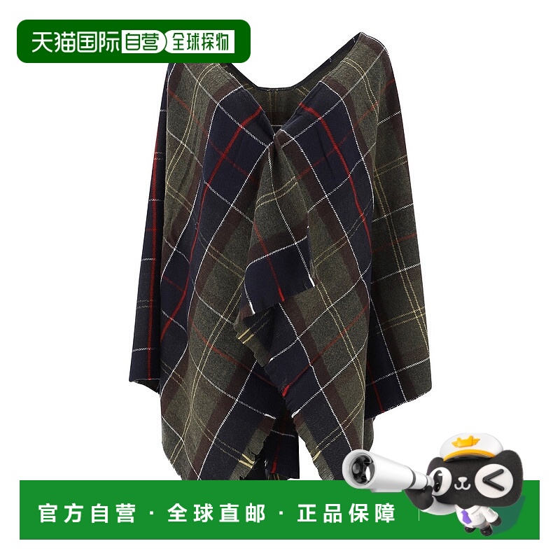 欧洲直邮barbour 女士 围巾披肩