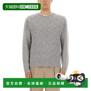 1h可退 香港直邮Herno 男士 绞花针织圆领毛衣 MG00028UR71036