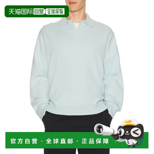 1h可退 THEORY 希尔瑞 男士 Bilen Jonny Over 浅衣领流行款毛衣