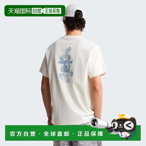 自营欧洲直邮The North Face北面 Stones男士棉质图案宽松版型T恤