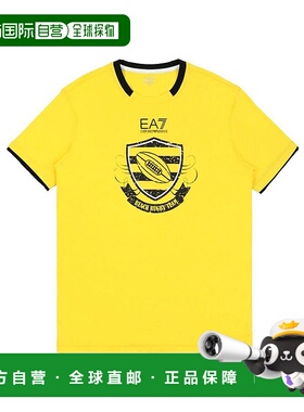 香港直邮EA7 Emporio Armani 徽标圆领T恤 2738225P217阿玛尼短袖