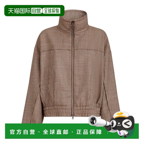 Brunello Cucinelli 高领长袖休闲夹克 MG5467467P【付后1h可退】