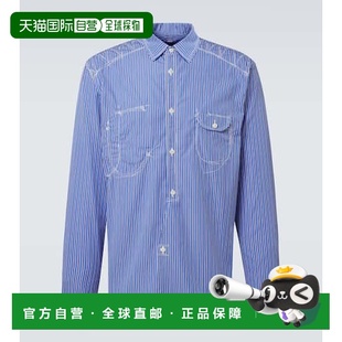 Watanabe 条纹棉质衬衫 渡边淳弥 Bengal 男士 香港直邮Junya