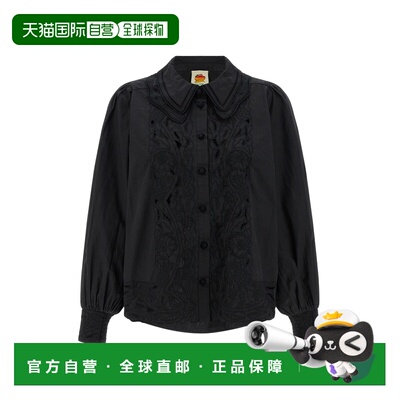 香港直邮FARM RIO 女士 'Black embroidered' 衬衫 351923L0002