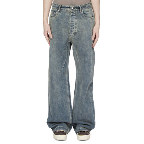 Rick Owens Drkshdw 腰带环牛仔裤 DU02F6351DMI