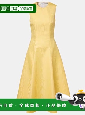 香港直邮EMILIA WICKSTEAD 女士 Mara moire mikado 中长连衣裙