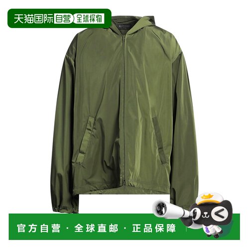 1h可退 香港直邮Balenciaga 巴黎世家 男士 夹克 green绿色 舒适