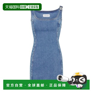 方领连衣裙 Serre WDR403ACDEN0002包臀裙 香港直邮Marine 1h可退