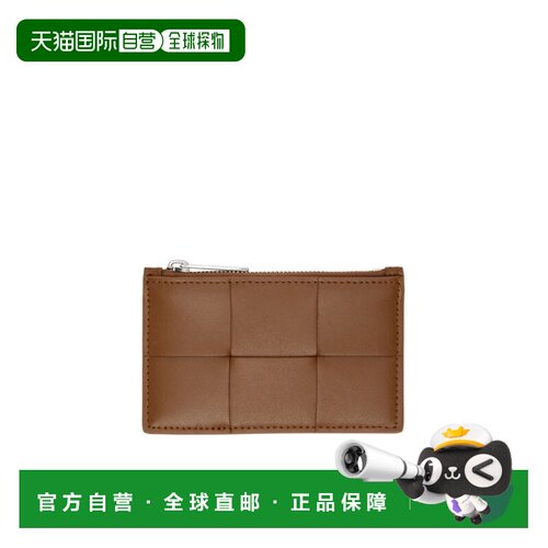 香港直邮Bottega Veneta Cassette Zippered 卡包 749456VBWD4