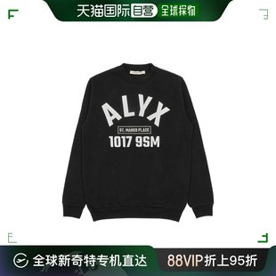 套头卫衣 AAUSW0184F 长袖 香港直邮Alyx BLK1