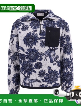 1h可退 香港直邮DIOR 迪奥 男士 长袖卫衣 583J607A100 white白色