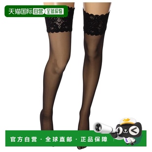1h可退 香港直邮Wolford 女士 20 Stay-Up Thigh Highs 缎面质感