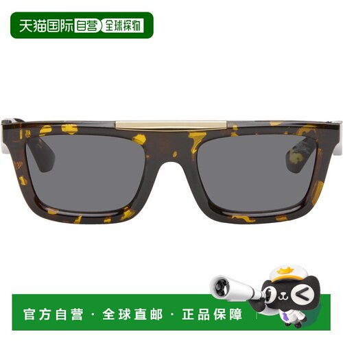 1h可退 香港直邮Burberry 巴宝莉 男士 棕色 Classic Rectangular