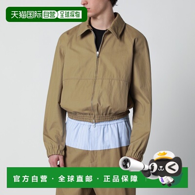 1h可退 香港直邮Dries Van Noten 德赖斯 范诺顿 男士 浅褐色棉混