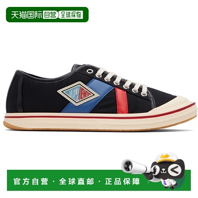 1h可退 香港直邮Bottega Veneta 葆蝶家 男士 黑色 Eliot 运动鞋
