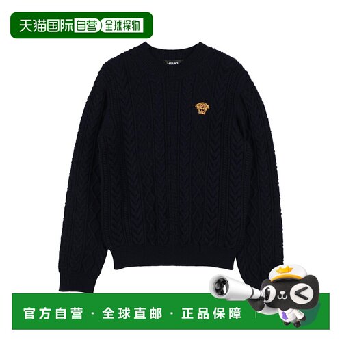 1h可退 香港直邮versace女童毛衣