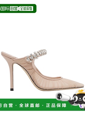 香港直邮Jimmy Choo Bing 100 穆勒鞋高跟单鞋 BING100MACARON