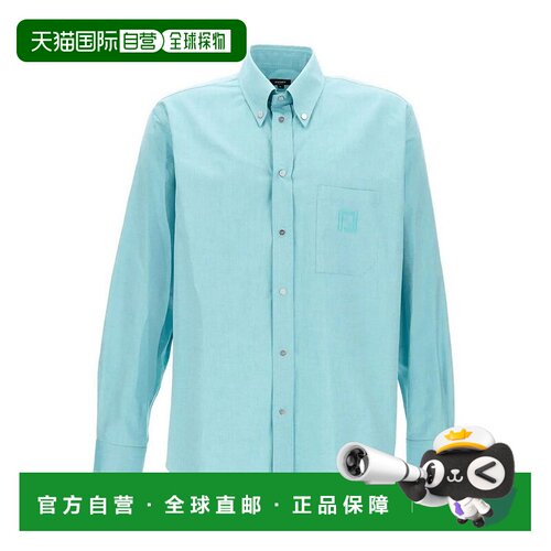 香港直邮FENDI 男士衬衫 FS1296AVZDF0XCNGREEN SS2026 绿色