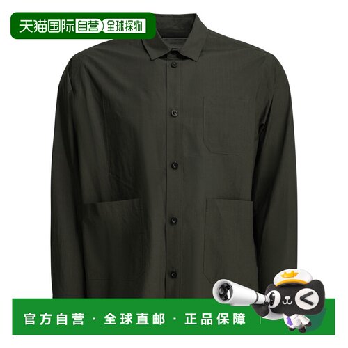 欧洲直邮SACAI 男士衬衫 2604042M531 AW2026 绿【付后1h可退】