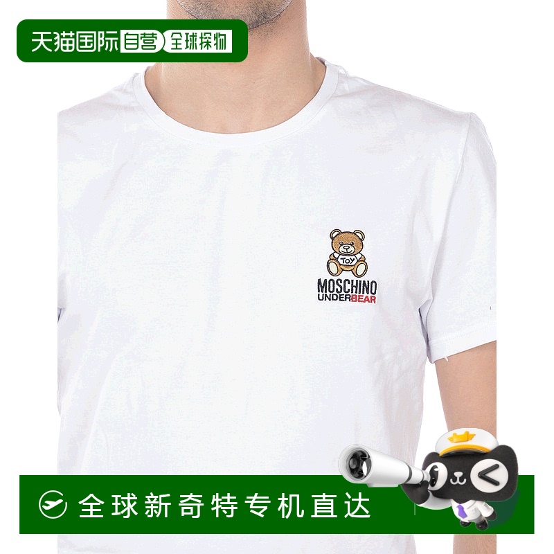 香港直邮Moschino 徽标T恤 A19058133短袖