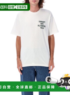 1h可退 香港直邮CARHARTT WIP 男士T恤 I03394902XX SS2025 白色