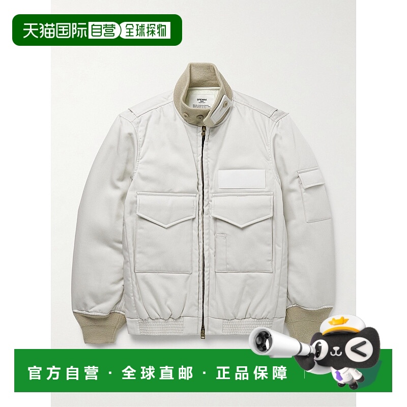 1h可退 香港直邮Sacai 男士 + Spiewak 带里衬斜纹布夹克 2403532