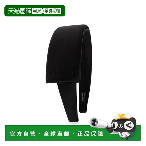 1h可退 香港直邮BALENCIAGA 女士发饰 A001A3TZVSK1782 AW2026 黑