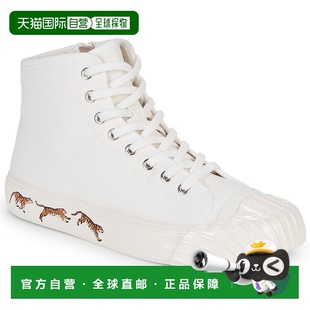 欧洲直邮Kenzo KENZOSCHOOL HIGH TOP SNEAKERS 女士鞋子高帮板
