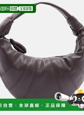 1h可退 香港直邮Lemaire 女士 Fortune 牛角包形迷你皮革包包女包