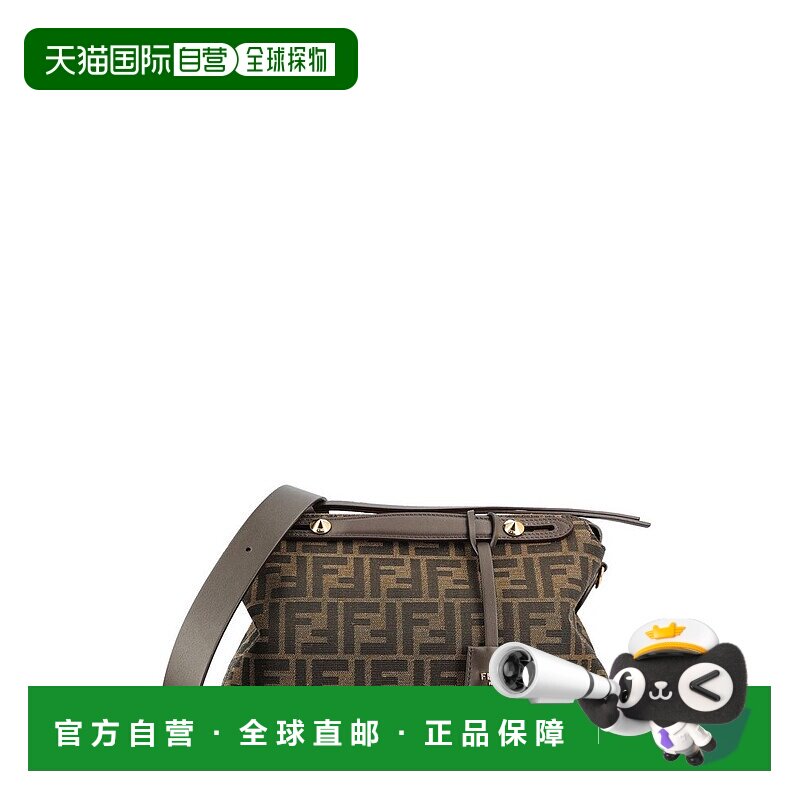 1h可退 香港直邮Fendi 芬迪 女士 By The Way 柔軟中型手提包 8BL