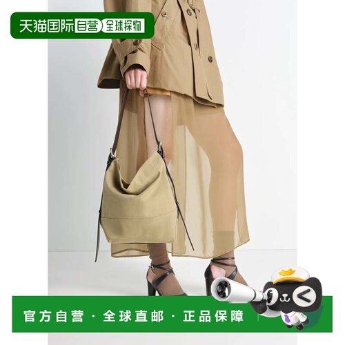 欧洲直邮LEMAIRE（勒瑞典）棉帆布小号束腰手提包托特包斜挎包