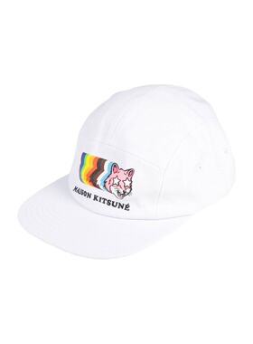 1h可退 香港直邮MAISON KITSUNE 男士 帽子 white白色 舒适时尚